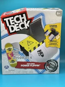 NEW Tech Deck X Connect Park Power Flippin Customizable Skateboard Disorder Set - Picture 1 of 2