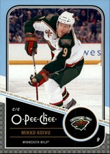 2011-12 O-Pee-Chee Wild Hockey Card #186 Mikko Koivu