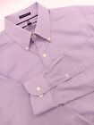 🇺🇸 Tommy Hilfiger Slim Fit Wrinkle Free Button Down Shirt Size M 15.5x33...