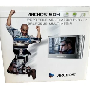 Archos 504 40 GB Portátil Multimedia MP3 WMA WAV Reproductor y Video/Grabadora de TV DVR - Imagen 1 de 5