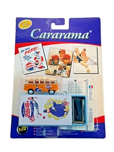 Cararama Orange Camper Volkswagen Beetle Pepsi Scale 1:72 Scale - New & Sealed - Picture 1 of 1