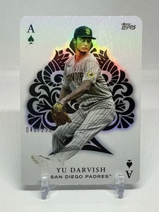 Topps Yu Darvish All Aces 2023 #AA-41 Padres lámina de plata/299 paralelo SSP - Imagen 1 de 2