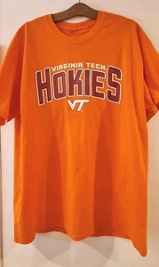 NEU Virginia Tech Hokies T-Shirt Herren XL orange fesselnd NCAA Football Tee - Bild 1 von 6