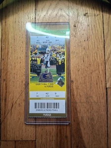 2009 Michigan Wolverines vs Purdue Boilermakers Ticket Stub - Picture 1 of 4
