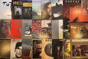 Lot of 24 Vinyl Records LPs – U2 Toto Cream Styx Little Feat Jefferson Airplane - Picture 1 of 23