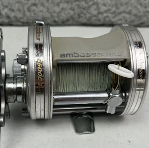 Abu Garcia Ambassadeur 6500 C3 Bait Casting Fishing Reel Silver - Picture 1 of 8