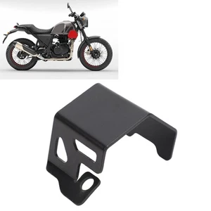 Motorcycle Rear Brake Pump Fluid Tank Oil Cup Reservoir Guard Cover Protector - Photo 1/22