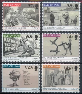 Isle of Man 2011 Cartoons by Harold Dusty Miller set SG 1670-1675 MNH mint - Picture 1 of 1