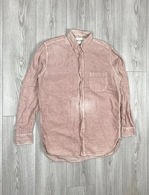 Our Legacy Oxford Shirt Mens Size 50 Pink Cotton - Image 1 of 4