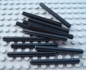 LEGO Lot of 12 Black 6 Length Technic Mindstorms Axle Pieces - Picture 1 of 1