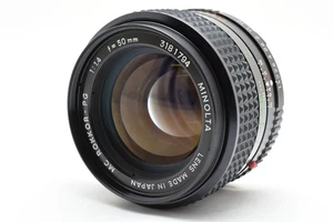 "N Neuwertig!"Minolta MC ROKKOR-PG 50mm f/1.4 Standard MF MD Mount FRM Japan 20250819 - Bild 1 von 12