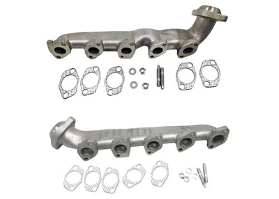For Ford F350 Super Duty 2000 2001 2004 6.8L V10 Left & Right Exhaust Manifolds - Image 1 of 4