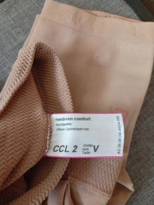 Mediven Kompressionsstrümpfe ccl2 größe V - Bild 1 von 4