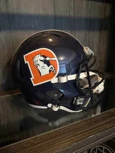 Denver Broncos Color Rush Riddell Speed Full Size Replica Football Helmet - Picture 1 of 6