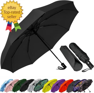 Kompakter Reiseschirm - winddicht automatisches Öffnen/Schließen kleiner Taschenschirm - Bild 1 von 9