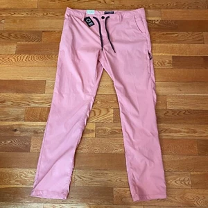 686 Men Everywhere Performance Pants Slim Fit 38 x 34 Rosette NWT - Picture 1 of 10