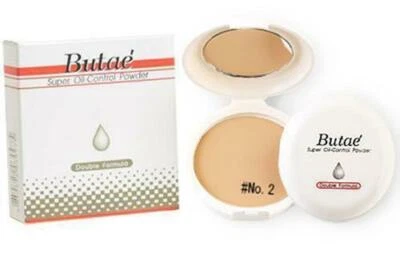 Butaee Super Oil-Control Powder Double Formula Medium Coverage 14g 02 Soft Beige - Image 1 of 4