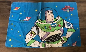 Federa cuscino VINTAGE Disney Toy Story Buzz Lightyear Woody grafica standard anni 90 - Foto 1 di 5