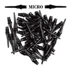 100 Harrows Black 19mm Plastic Micro Soft Tip Dart Points – Ships w/ Tracking
