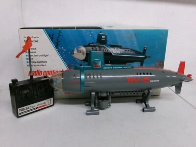 NIKKO TEC RADIO CONTROL RC SEA STAR SUBMARINO VARIANTE GRIS CALIPSO RARO - #OS Foto 1 de 4