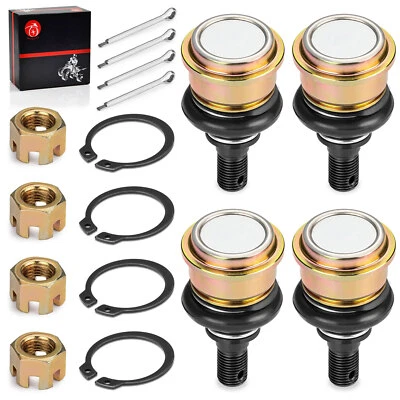 4 Front Upper Lower Ball Joints 2013-2024 for Yamaha Grizzly Kodiak 450 550 700 - Image 1 of 4