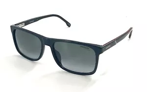 Nuovi occhiali da sole Carrera C FLEX 01/G/S neri e rossi con lenti sfumate grigio scuro Italia - Foto 1 di 6