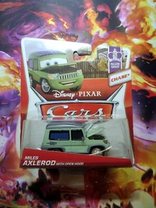 Pixar Cars by Mattel, CHASE CAR, Miles Axelrod, Rare, HARD TO FIND - Picture 1 of 2
