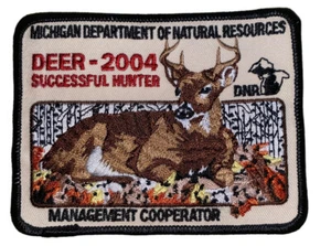 2004 Succesful Deer Humter patch DNR BRAND NEW - Picture 1 of 2