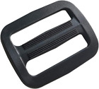 20 Pcs 1-1/4 Inch Black Plastic Tri-Glide Slides Button Adjustable Web?