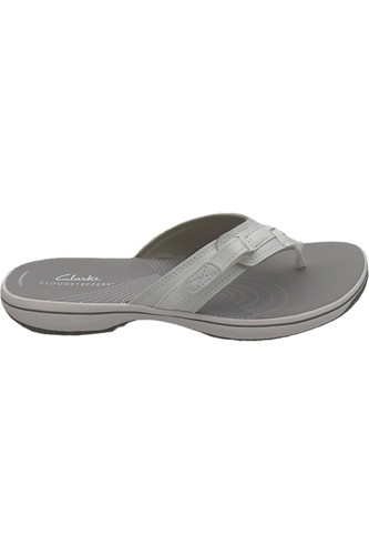 CLOUDSTEPPERS by Clarks sandali sportivi tanga brezza mare bianco