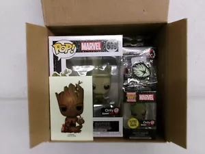 FUNKO POP MARVEL MYSTERY BOX FÜNF STÜCK LEUCHTEN IM DUNKLEN GROOT GEBRAUCHT - #60 - Bild 1 von 22