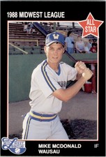 1988 Midwest League All-Stars Grand Slam #55 Mike McDonald Douglasville Georgia 