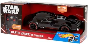 Darth Vader RC Remote Control Vehicle 1:18 Hot Wheels Star Wars 2015 New - Picture 1 of 5
