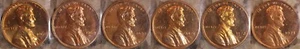 1968 S bis 1973 S (6 Münzen) Lincoln Cent PP - Stempelglanz - Bild 1 von 7
