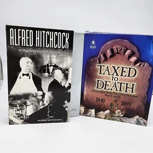 2 BePuzzled Solvable Mystery 1,000 Piece Jigsaw Puzzles Advanced Mystery Images - Picture 1 of 9