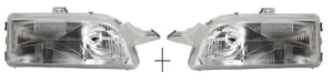 2X PHARE AVANT DROITE+GAUCHE ÉLECTRIQUE / MANUALL H1 POUR FIAT PUNTO VAN 1996-00 - Foto 1 di 5