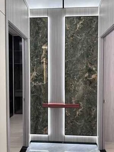 Wandpaneele Deckenpaneele Grau Gemasert Optik, Wasserdicht, ca.260x122cm,8mm - Bild 1 von 12