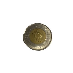 1996 2 dollar Canadian coin Elizabeth II D G Regina - Picture 1 of 9