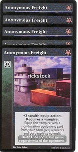 Anonymous Freight x5 TR Jyhad VTES - Picture 1 of 1