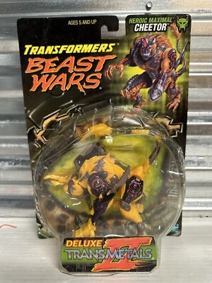 RARE Roman Numeral Card Transformers Beast Wars Transmetals II 2 CHEETOR MOC - Image 1 of 4