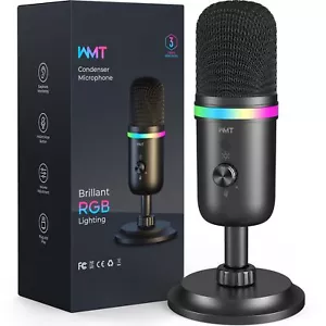 USB Microphone - Condenser Gaming Microphone for PC/MAC/PS4/PS5/Phone- Cardio... - Picture 1 of 8