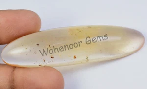 41.80 Ct 100% Natural Yellow Amber Insect Inclusion Certified Loose Gemstone - Picture 1 of 6