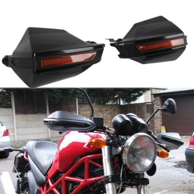 2x 7/8" Guardamanos Protector a prueba de viento para Ducati Monster 937 696 796 900 Foto 1 de 4
