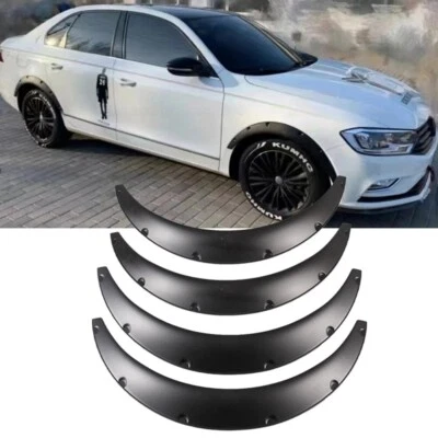 4X 35" For Volkswagen Jetta Universal Fender Flares Wheel Arches Wide Body Kit - Image 1 of 4