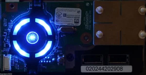 CUSTOM XBOX 360 Slim Blue Ring of Light Board - RF Module / ROL / Power -NICE! - Picture 1 of 1