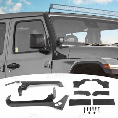 Soportes de montaje de barra de luz de pilar A de 50"" para Jeep Gladiator JT 2020 2021 22 23 24 Foto 1 de 4