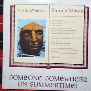 Simple Minds – Someone Somewhere (In Summertime) -12" Single 1982 - NM/EX - Picture 1 of 5