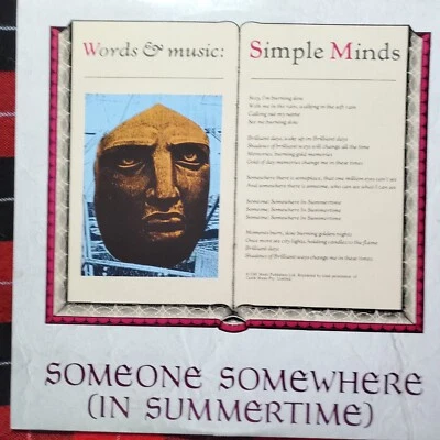 Simple Minds – Someone Somewhere (In Summertime) -12" Single 1982 - NM/EX - Image 1 of 4