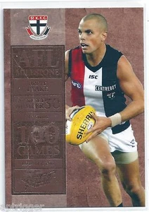 2012 Champions Milestone Game Foil (MG53) Brett PEAKE St. Kilda !! - Picture 1 of 1
