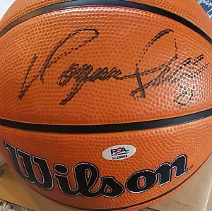 Dominique Wilkins Wilson Basketball Signed Autograph AUTO PSA Authentic Hawks - Picture 1 of 2